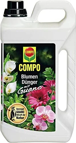 Compo Blumendünger mit Guano, 5l