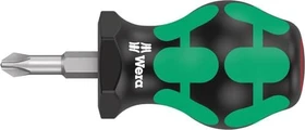 Wera Kraftform Plus Serie 300 350 PH Stubby Kreuzschlitz Schraubendreher, PH2x25mm