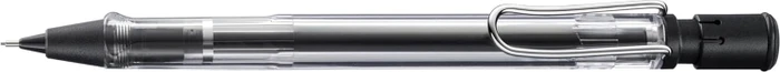 Lamy Safari Druckbleistift F 0.7mm graphit, vista transparent, Radierer