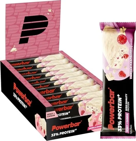 PowerBar Protein Plus 33% Vanille/Himbeere 900g (10x 90g)