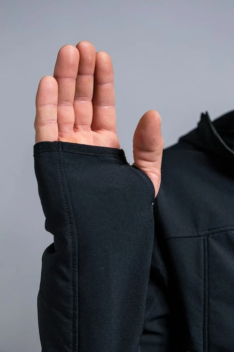 Tatonka Cesi Hooded Funktionsjacke schwarz (Herren)