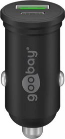 Wentronic Dual-USB Auto-Schnellladegerät USB-C PD (Power Delivery) (45W) schwarz