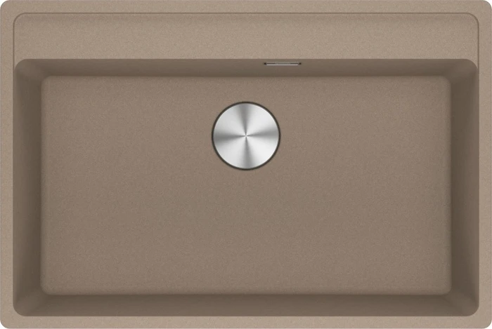 Franke Maris MRG 610-72 TL Einbau Becken mittig mit Ablauffernbedienung cashmere