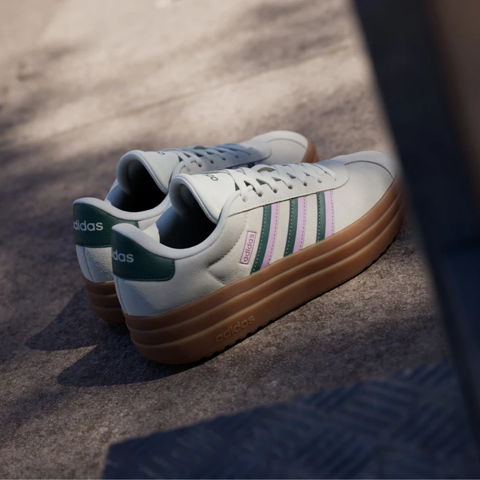 adidas VL Court Bold off white/collegiate green/bliss lilac (Damen)