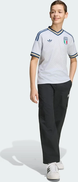 adidas Italien 2026 Auswärtstrikot kurzarm aeroblue (Junior)