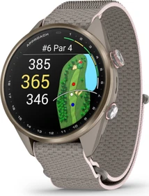 Garmin Approach S72 43mm soft gold-blush pink titanium/french grey-blush pink (010-04147-04)