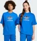 adidas Oversize Trefoil T-Shirt kurzarm blau (Junior) Vorschaubild
