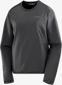 Salomon Outline Hybrid Warm Pullover deep black (Damen)