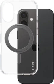 PanzerGlass Care Feature Case Kickstand MagSafe für Apple iPhone 16 schwarz