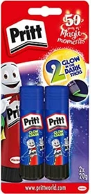 Pritt Glow in the dark Klebestift, 44g (2x 22g)