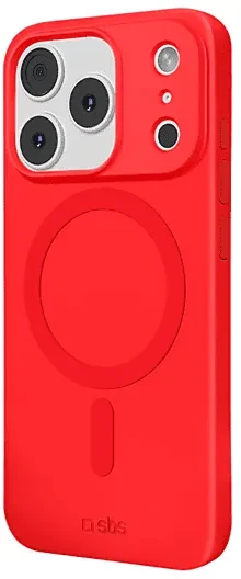 SBS Mobile Instinct Mag Cover für Apple iPhone 17 Pro rot