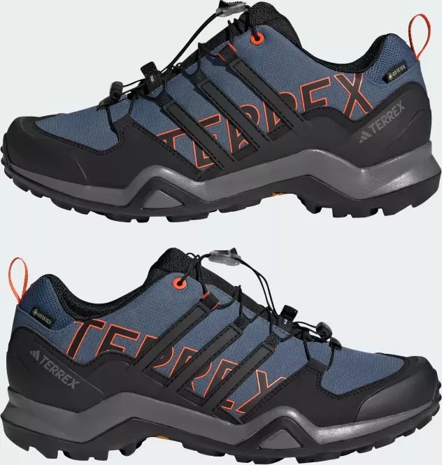adidas Terrex Swift R2 GTX wonder steel/core black/semi impact orange (Herren)