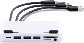 LMP USB-C Attach Dock Pro, Space Gray, 1x USB-C 3.0 [Stecker], 2x USB-A 3.0 [Stecker]