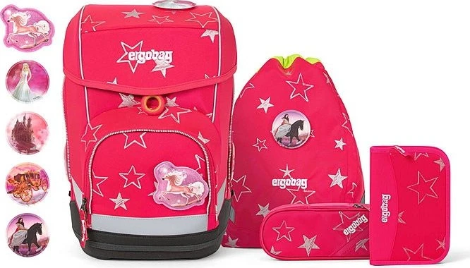 Ergobag Cubo CinBärella Schultaschen-Set, 5-tlg.