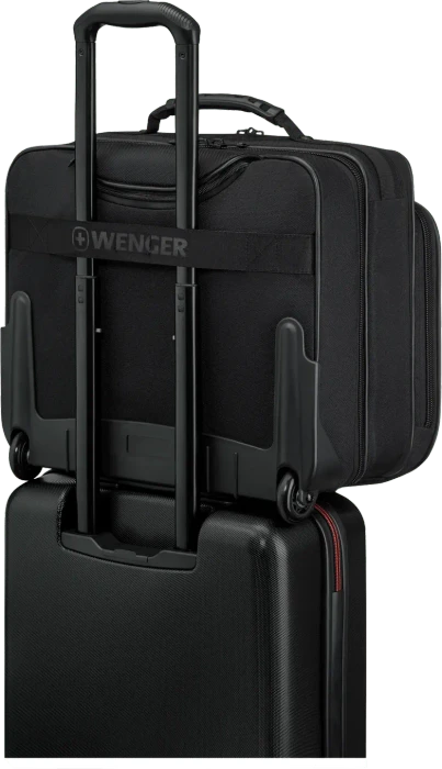 Wenger Legacy Black Series 15.6" Laptop-Tasche mit Rollen, schwarz