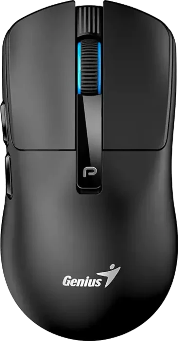 Genius NX-8280S BT Lightweight Wireless Rechargeable Silent Mouse, schwarz, USB/Bluetooth