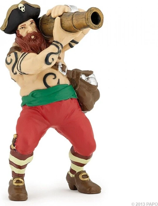 Papo Piraten und Korsaren - Pirat mit Kanone