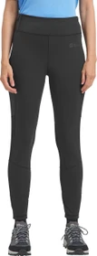Jack Wolfskin Kensteig Tights Hose lang schwarz (Damen)