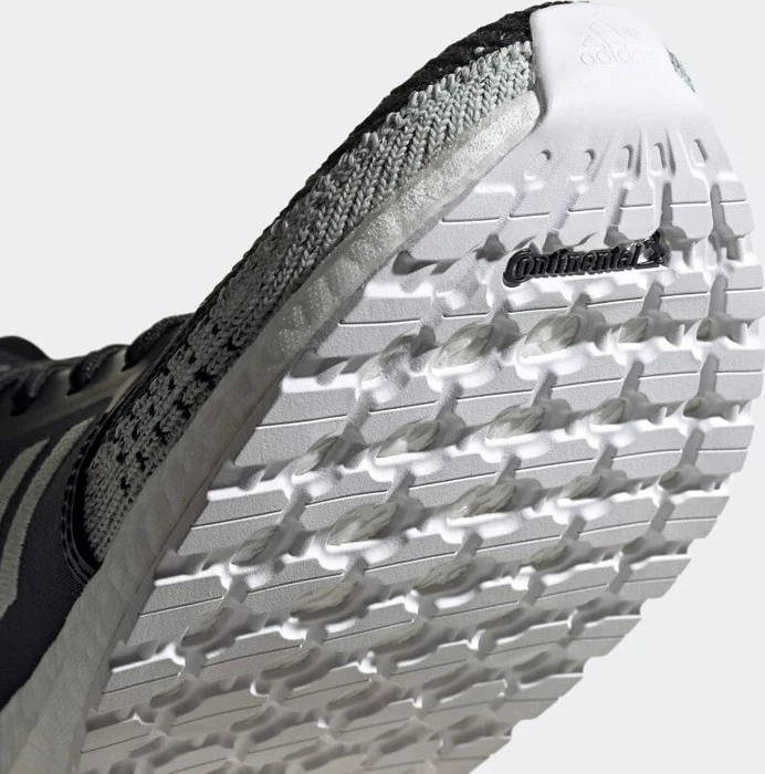 adidas Ultraboost 19 core black/linen green/ash green (Damen)