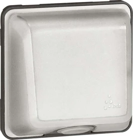 Legrand Soliroc Kabelauslass mit Zugentlastung max. 3x2.5mm², grau