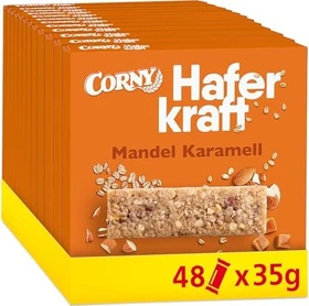 Corny Haferkraft Müsliriegel Mandel/Karamell 35g