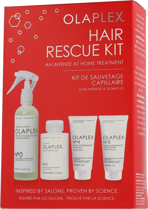 Olaplex Best of Bond Builders Treatment 155ml + Treatment 100ml + Shampoo 30ml + Conditioner 30ml Geschenkset