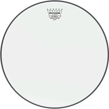 Remo Ambassador Clear Classic Fit 14"