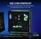 Corsair iCUE LC100 Case Accent Lighting Panels Mini Triangle Starter Kit, RGB-Beleuchtungsset, 9er-Pack, schwarz Vorschaubild