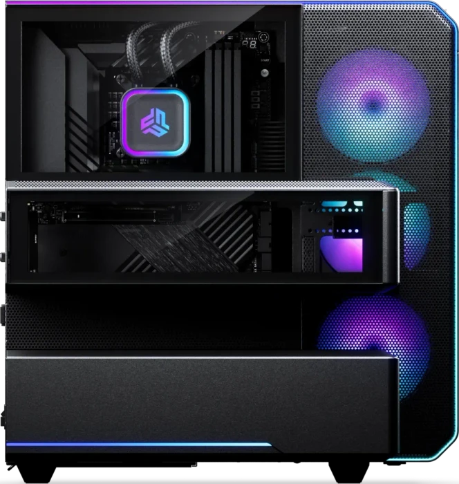 Phanteks EX5-PLUS Black, Glasfenster