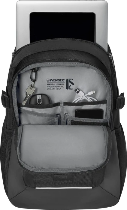 Wenger XE Ryde Notebook Rucksack mit Tablet-Fach 16" schwarz/grau