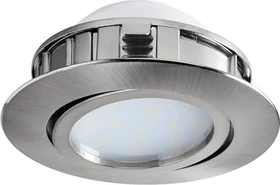 Eglo Pineda rund 8.4cm 6W 3000K Einbauleuchte nickel matt