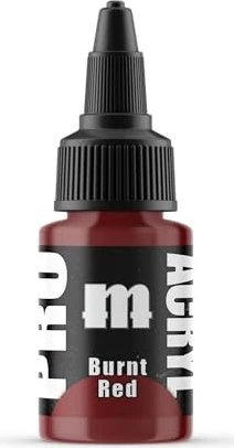 Monument Hobbies Pro Acryl Paints 008 burnt red, 22ml