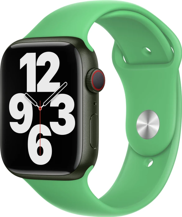 Apple Sportarmband Regular für Apple Watch 45mm signalgrün