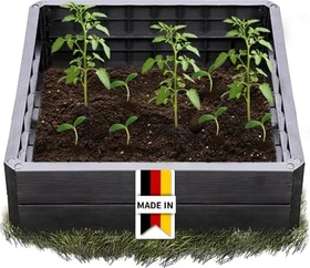 Garantia Ergo Quadro L Hochbeet Erweiterung 80x80cm wood