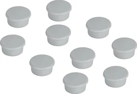 Franken Magnet, 13x7x13mm, grau, 10 Stück