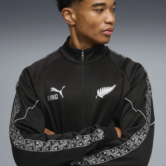 Puma FIFA WM 2026 Neuseeland King Anthem Jacke puma black/puma silver (Herren)