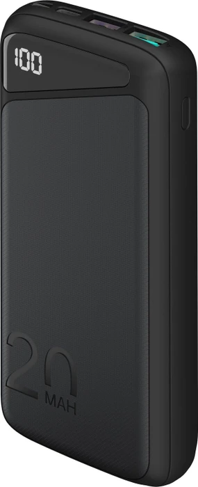 Wentronic Goobay Schnelllade-Powerbank 20000mAh schwarz