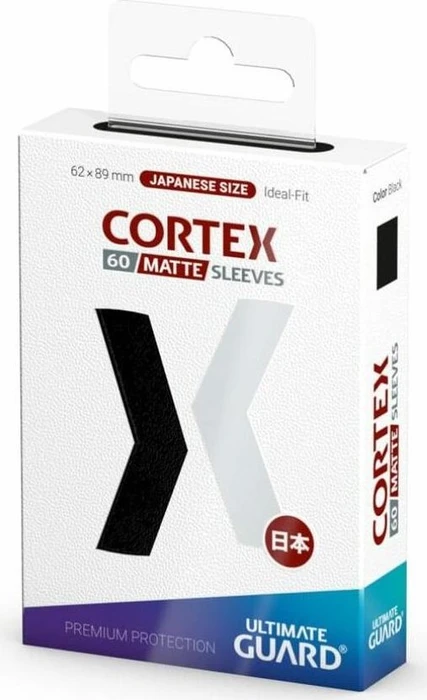 Ultimate Guard Cortex Sleeves Japanisch 60 matt schwarz