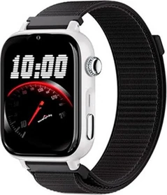 SaveFamily SaveWatch Plus 2 weiß mit Stoffarmband black night