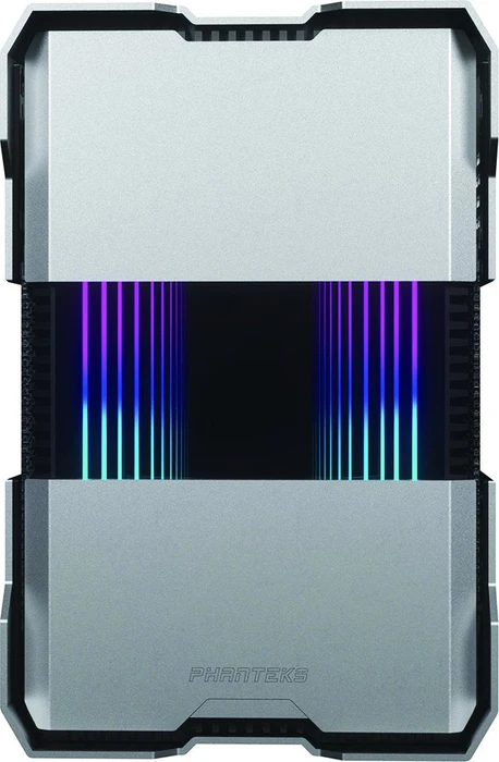 Phanteks Evolv Shift XT, silber, Mini-ITX