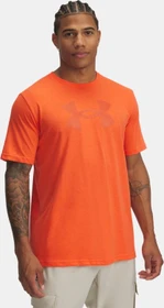 Under Armour Reflective Big Logo Funktionsshirt kurzarm white/ether blue (Herren)