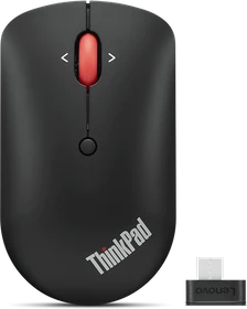 Lenovo ThinkPad USB-C Wireless Compact Mouse schwarz, USB (4Y51D20848)