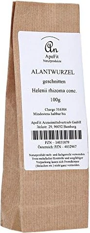 ApoFit Alantwurzel geschnitten Tee, 100g