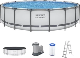 Bestway Metal Frame Frame Pool Set rund 549x122cm