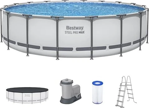 Bestway Metal Frame Frame Pool Set rund 549x122cm