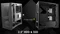 Raijintek Silenos MS, schwarz, Glasfenster Vorschaubild
