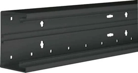 Hager PVC-Brüstungskanal-Unterteil BR, 68x100mm, für Oberteil 80mm, Graphitschwarz