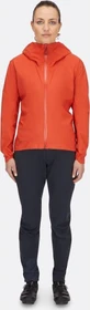 Rab Cinder Downpour Light Fahrradjacke red grapefruit (Damen)