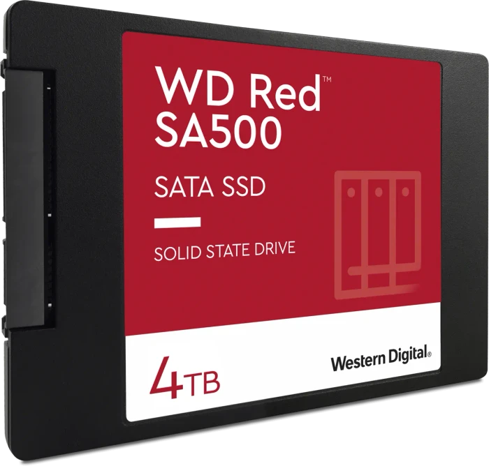 Western Digital WD Red SA500 NAS SATA SSD 4TB, 2.5" / SATA 6Gb/s
