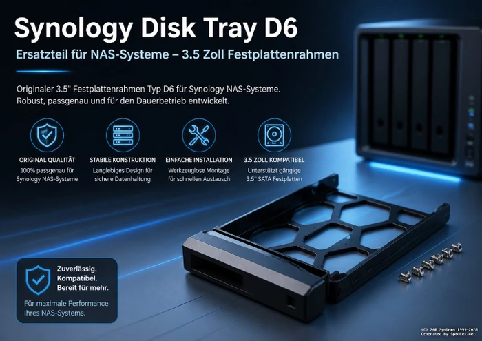 Synology HDD Tray Type D6